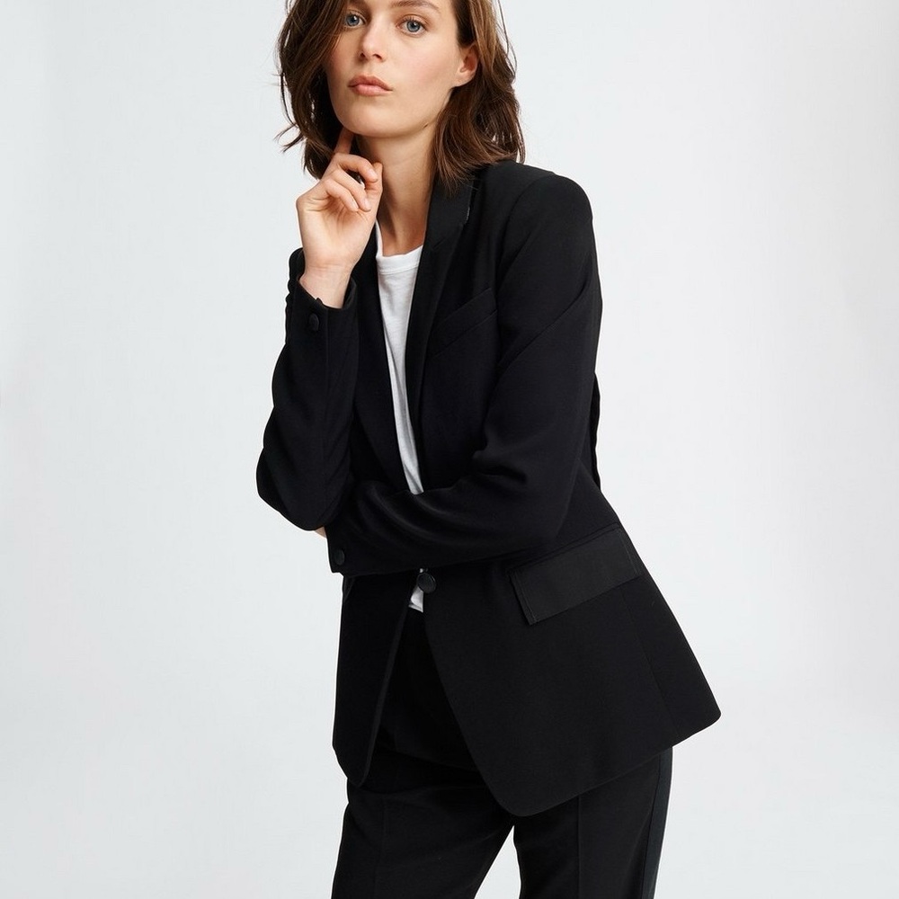 Rag & Bone Rylie Crepe Blazer
